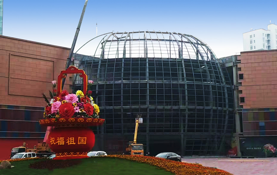 平博pinnacle多层框架钢结构工程：项城恒太城商业综合体